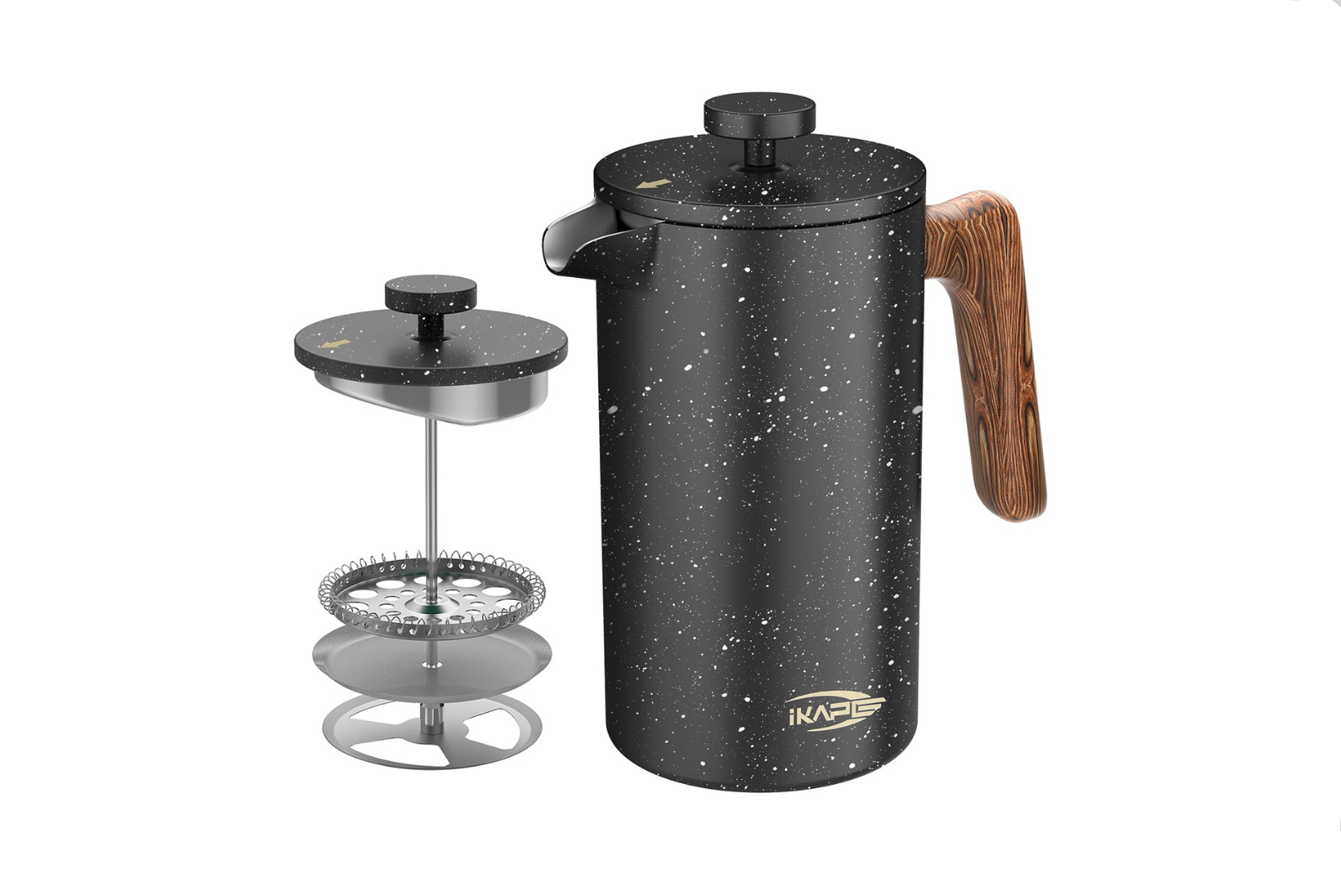 IKAPE Coffee French Press Starry Night