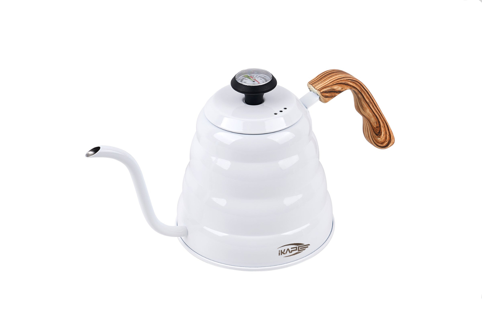 IKAPE Pour Over Coffee Kettle White